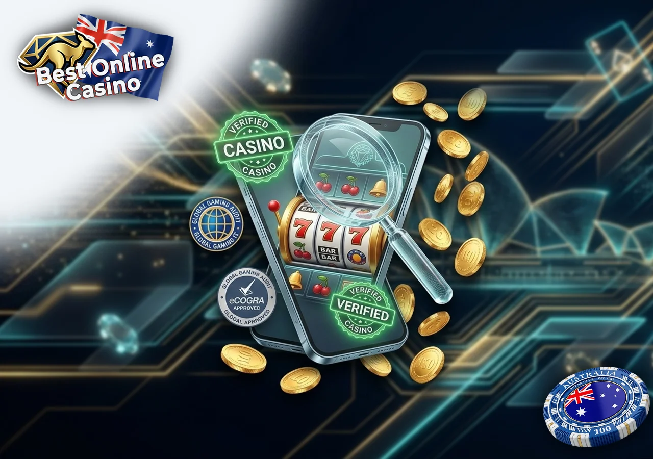 Transparent evaluation process for Australian real money gambling sites